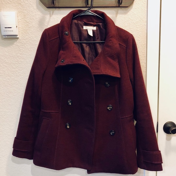 H&M Jackets & Blazers - H&M peacoat